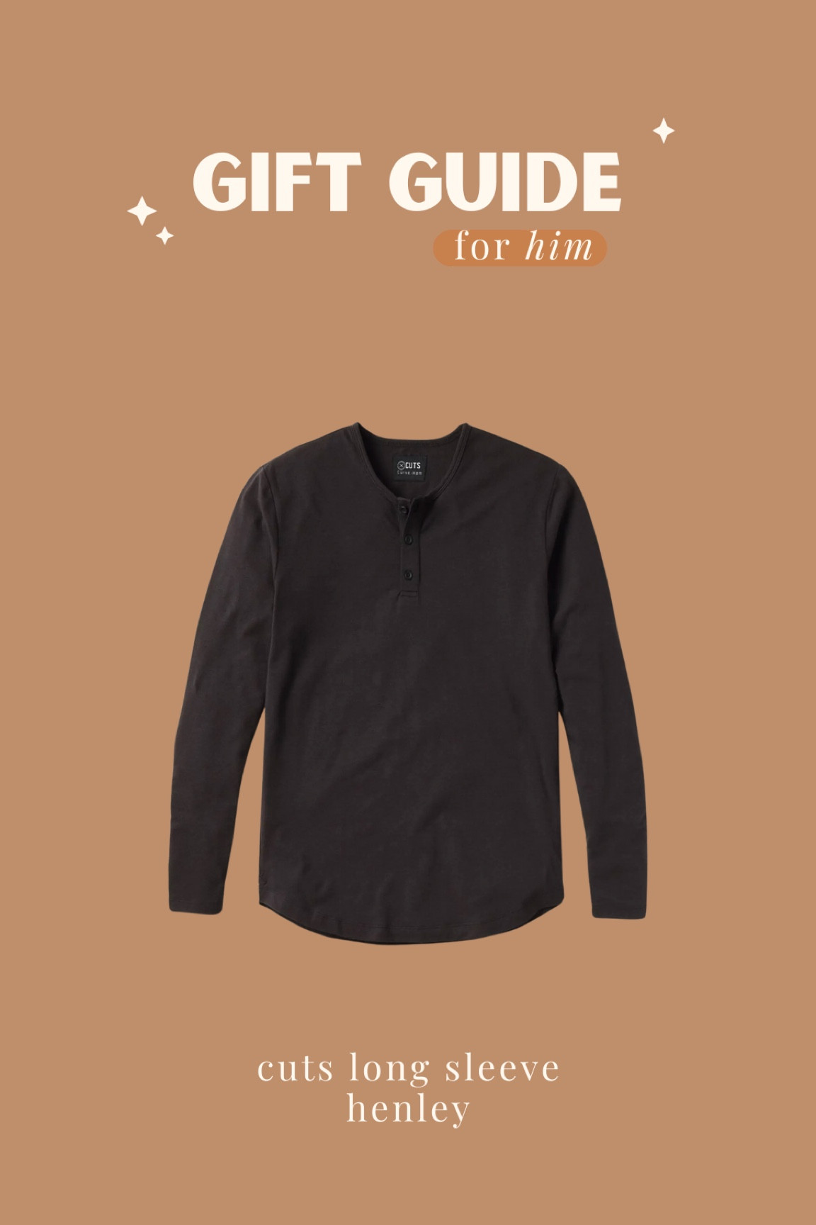 Long sleeve henley tee! 

#LTKmens #LTKGiftGuide #LTKFind