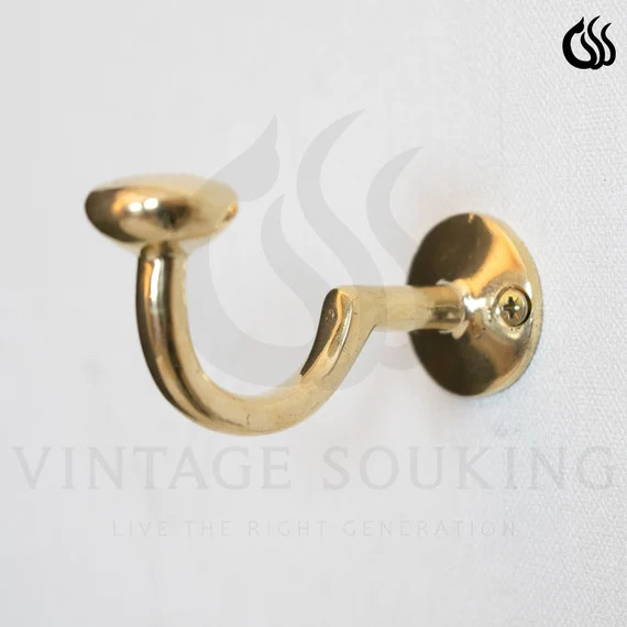 Handcrafted Unlacquered Brass Hooks for Wall  Brass Hooks for - Etsy Canada | Etsy (CAD)