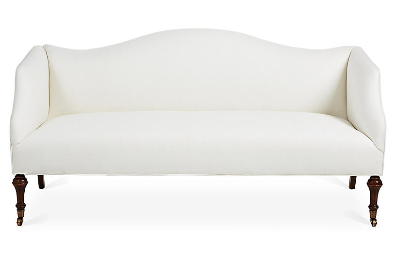 Lydia Camelback Settee | One Kings Lane