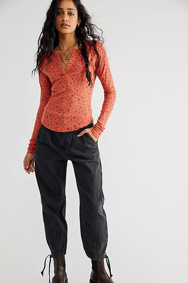 Billie Printed Layering Top | Free People (Global - UK&FR Excluded)