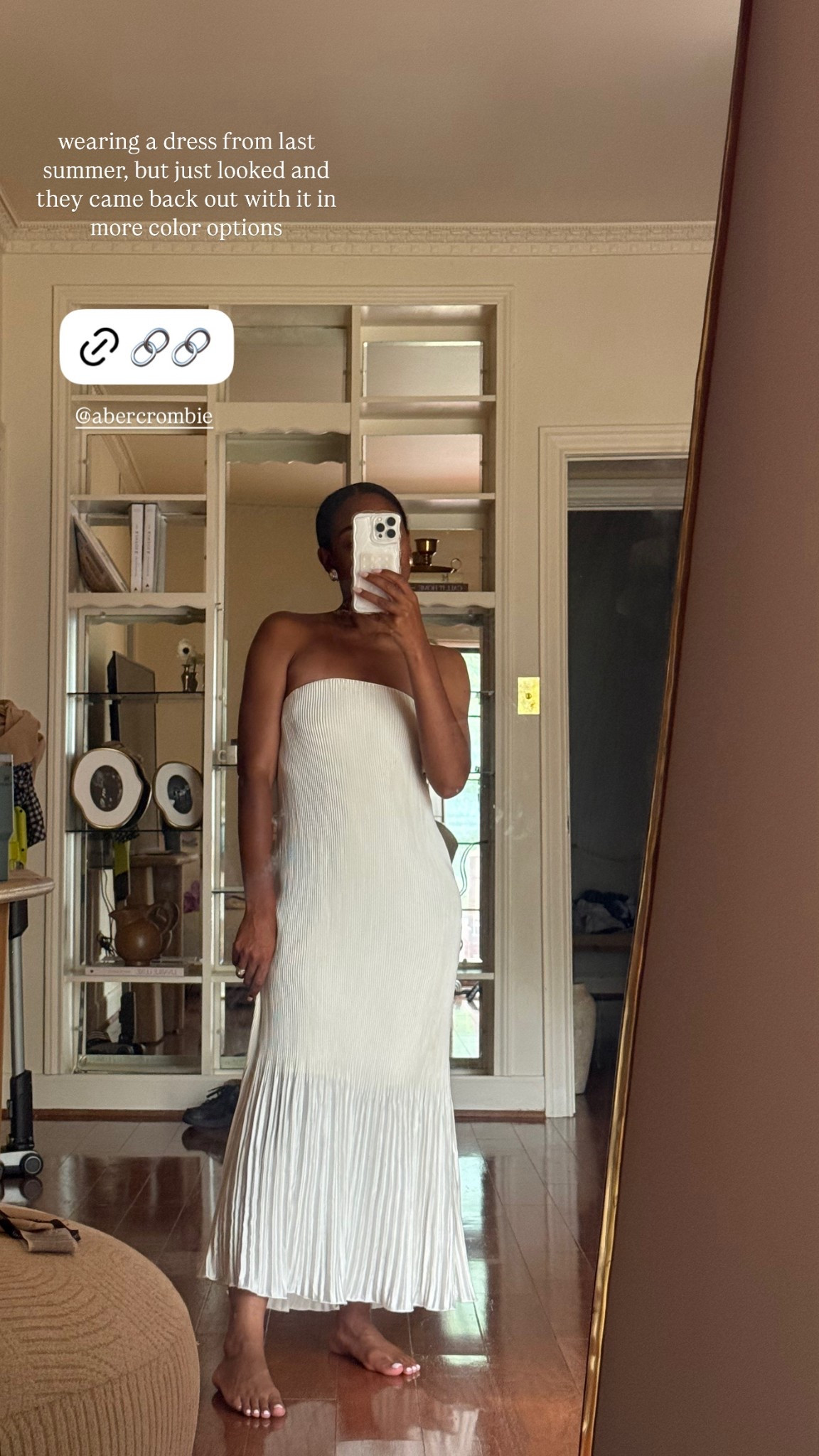 Strapless plisse dress 

#LTKPetite #LTKStyleTip