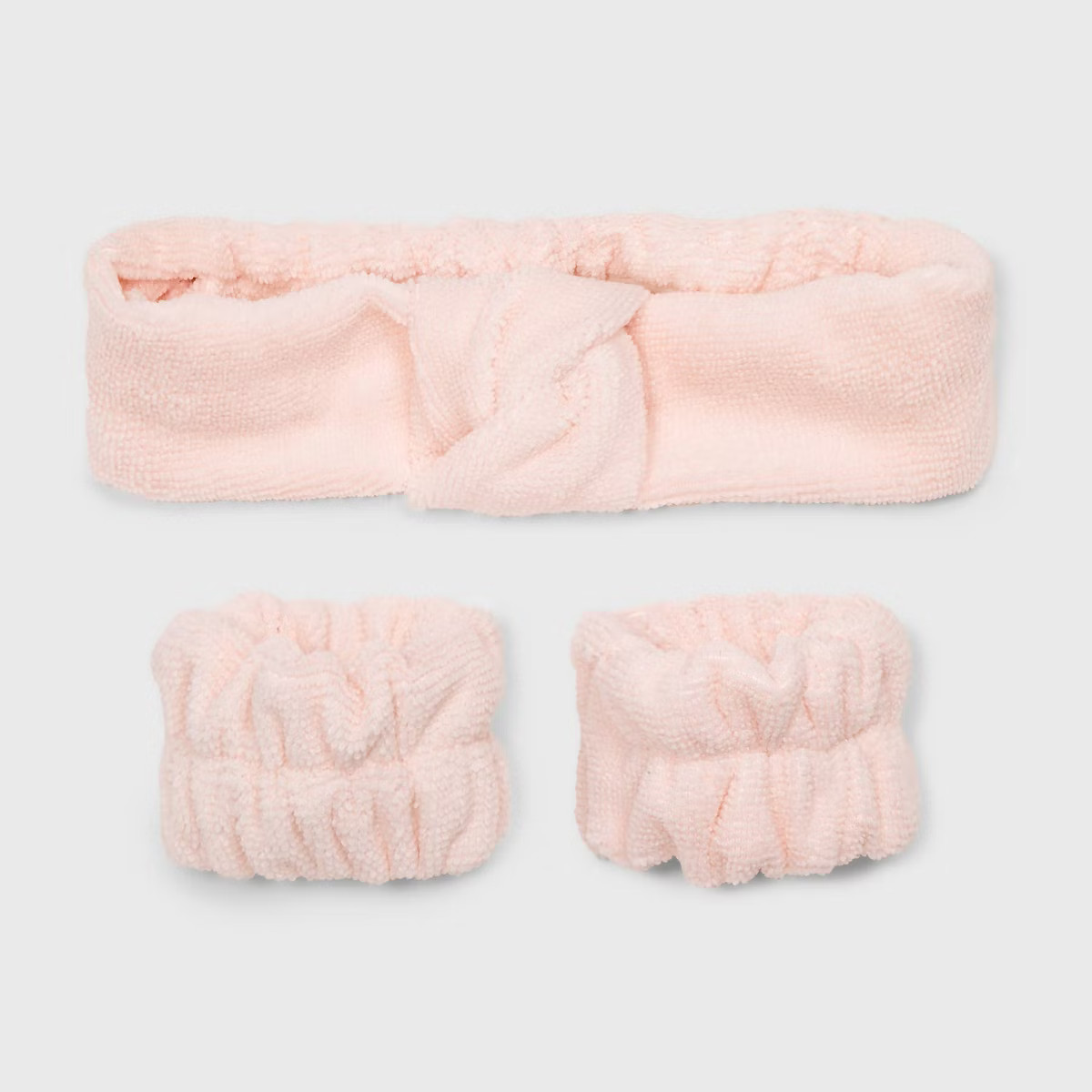 Towel Fabric Headband and Hand Wrap Set 3pc - A New Day™ Pink | Target