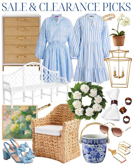 Rattan woven tall grasscloth cane dresser coastal furniture grandmillennial home blue floral Liberty print dress diamond ring white faux orchid gold lantern entry hallway kitchen dining light white chippendale garden bench white hydrangea wreath summer porch tortoise tortoiseshell napkin rings classic table summer tablescape summer entertaining blue and white chinoiserie drink champagne beverage bucket woven rattan swivel chair blue bow heels wedding guest outfit shoes hydrangea set print Father’s Day gift idea Mother’s Day gift idea 

#LTKstyletip #LTKsalealert #LTKhome