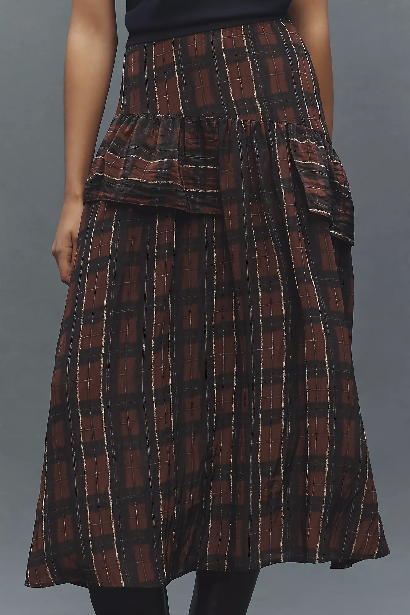 Baum und Pferdgarten Sabela Asymmetric Midi Skirt | Anthropologie (US)