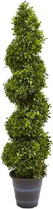 Nearly Natural 5475 Topiary with Planter (in/Outdoor),Green,4ft | European Inspired Topiary, Dura... | Amazon (US)