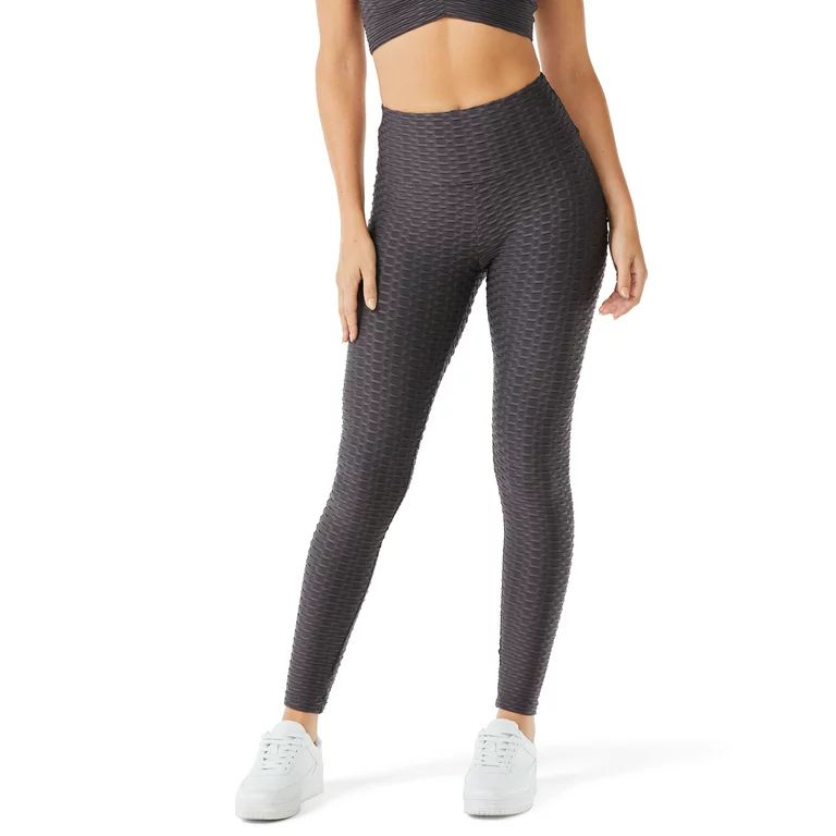 Sofia Active by Sofia Vergara Women's Textured Lifting Leggings | Walmart (US)