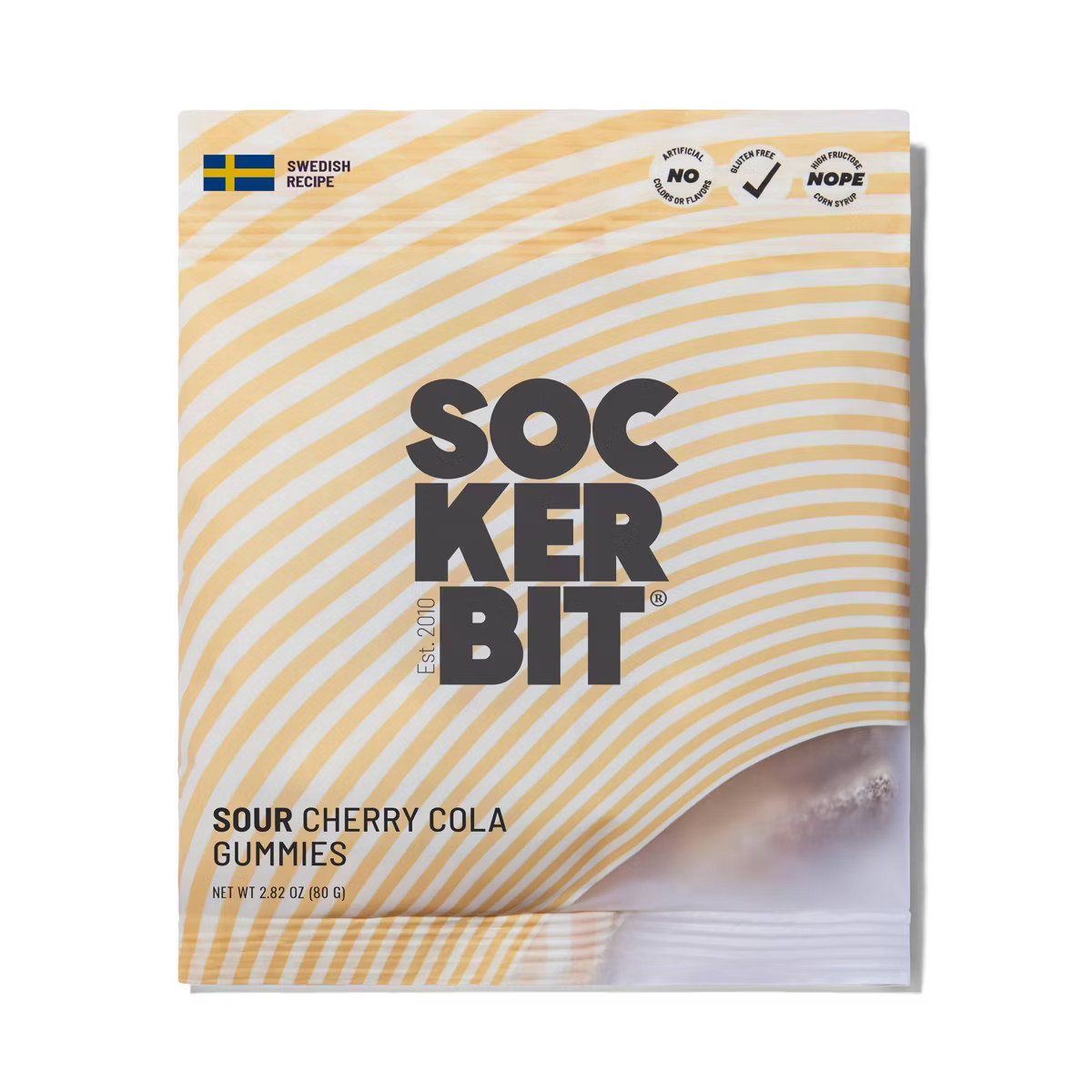 Sockerbit Sour Cola & Cherry Bottles Candies - 2.82oz | Target