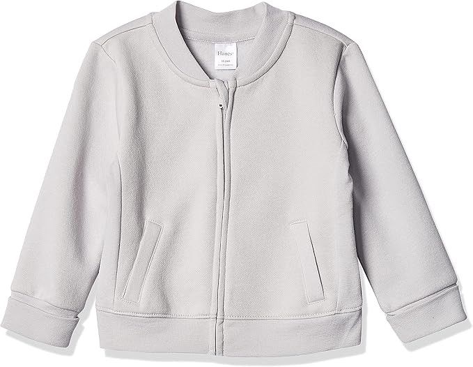 Hanes unisex-baby Full Zip Sweatshirt, Ultimate Zippin Fleece Jacket for Boys & Girls | Amazon (US)