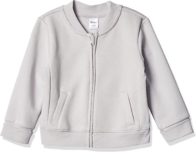 Hanes unisex-baby Full Zip Sweatshirt, Ultimate Zippin Fleece Jacket for Boys & Girls | Amazon (US)