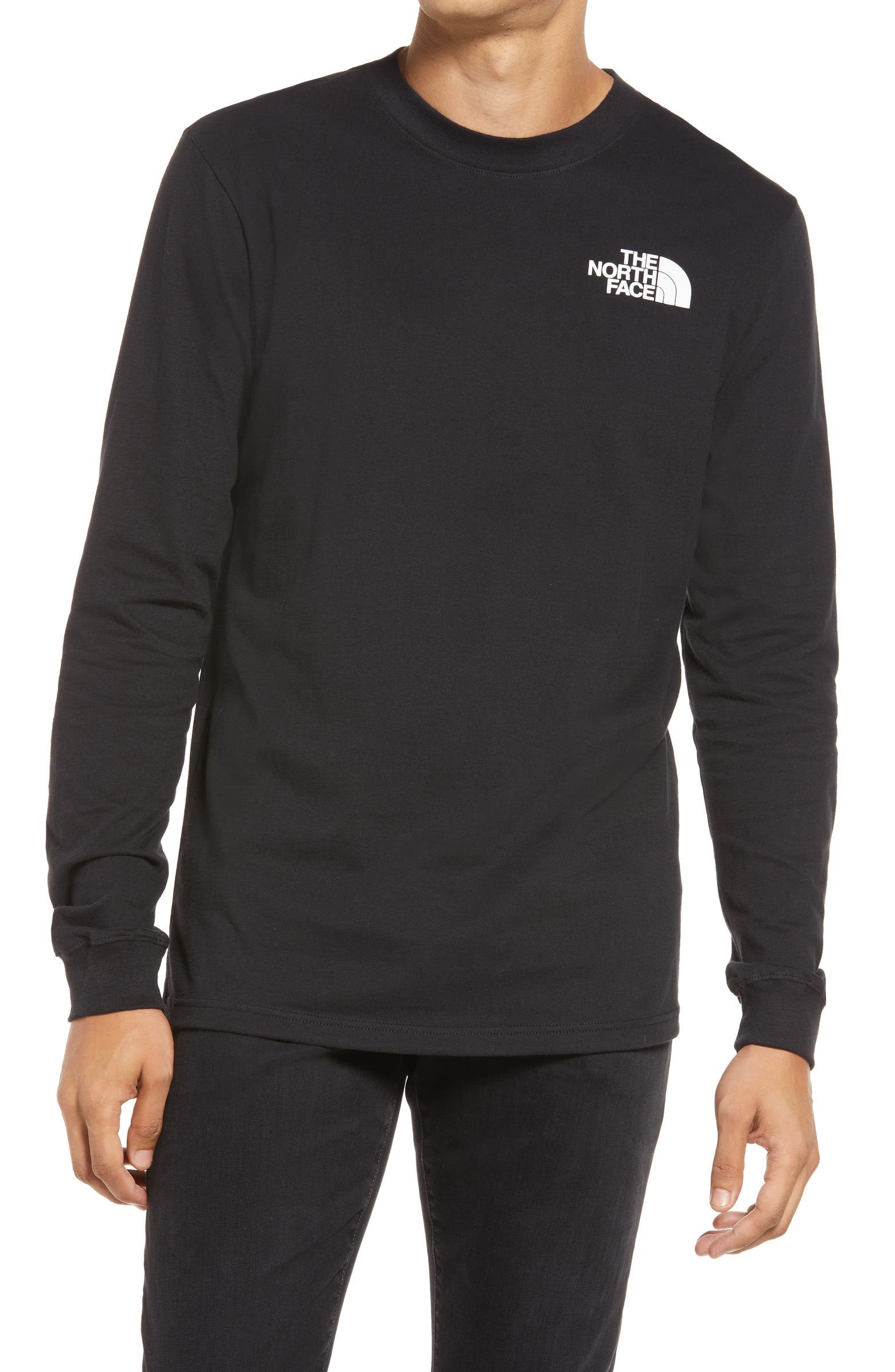 The North Face Men's Long Sleeve Box Logo Tee | Nordstrom | Nordstrom