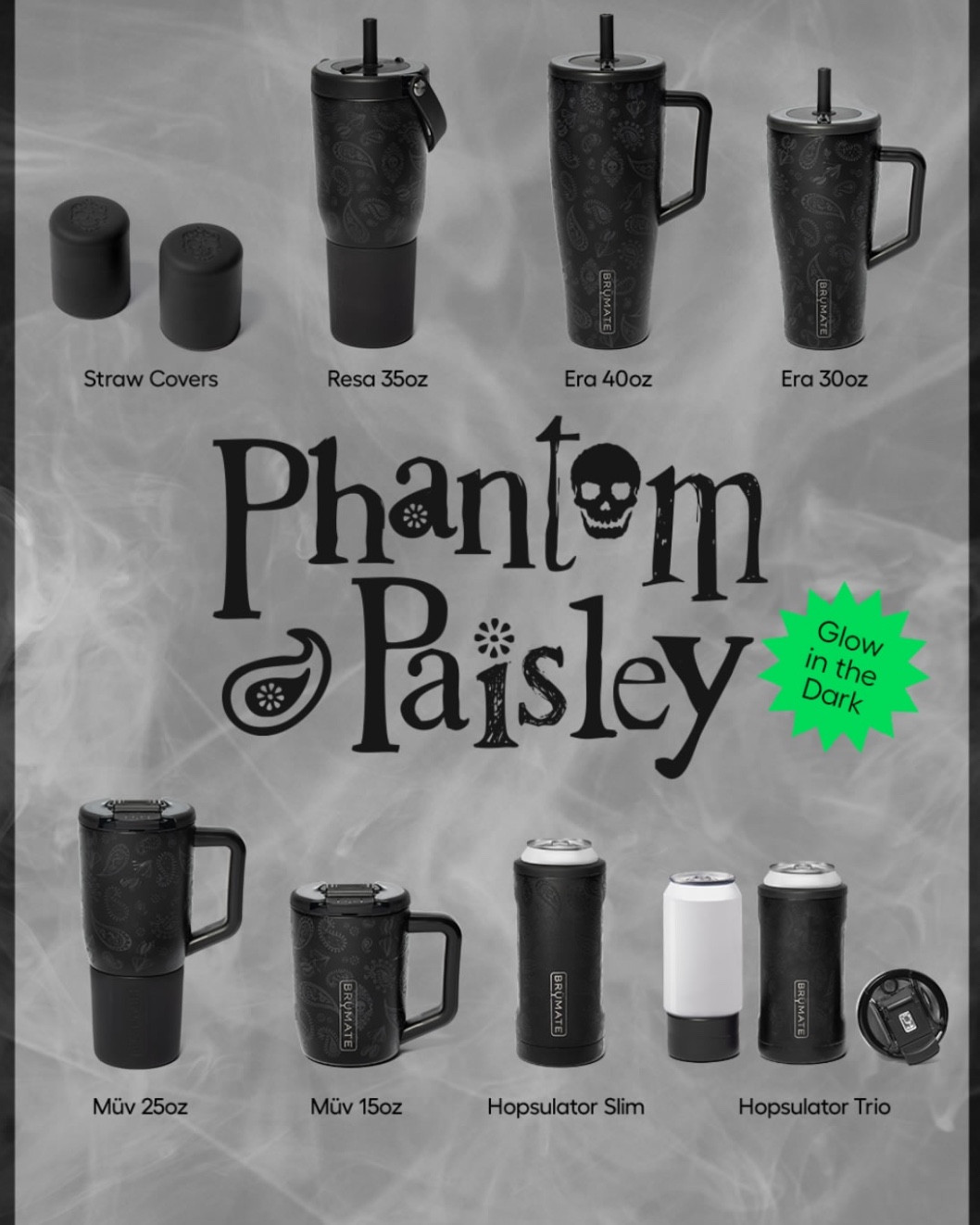 Brümate’s first ever Halloween drop and one GLOWS IN THE DARK!!! Grab yours before they are gone.

#LTKHalloween #LTKTravel #LTKFindsUnder50