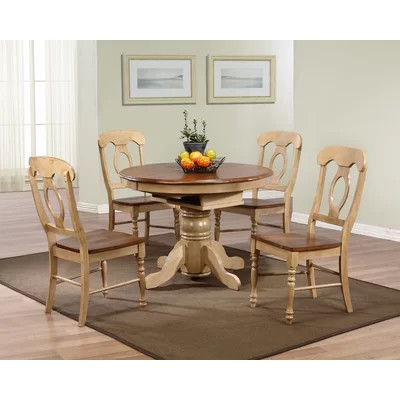 Huerfano Valley 6 - Piece Extendable Solid Wood Dining Set | Wayfair North America