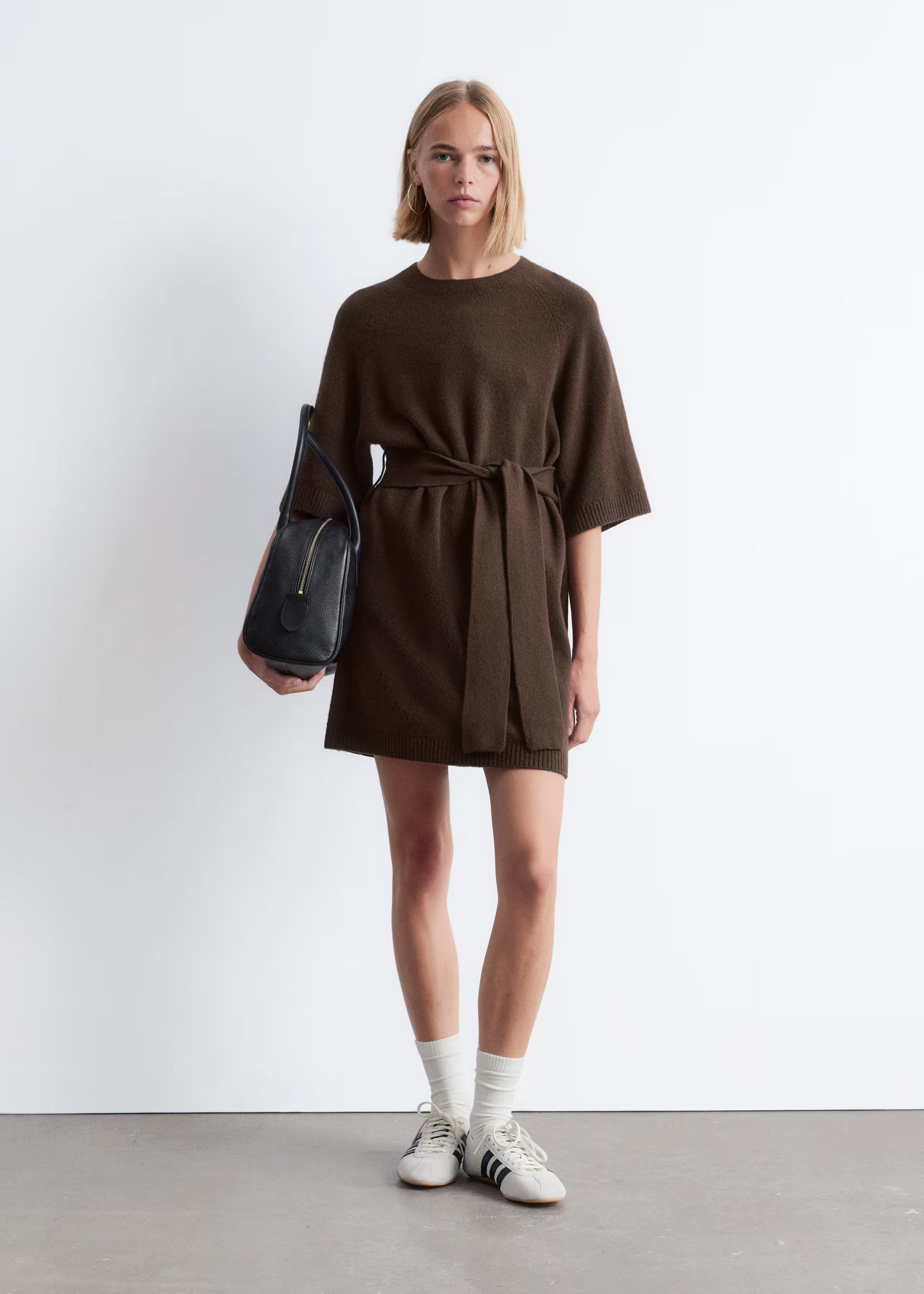 Knitted T-Shirt Mini Dress | & Other Stories UK
