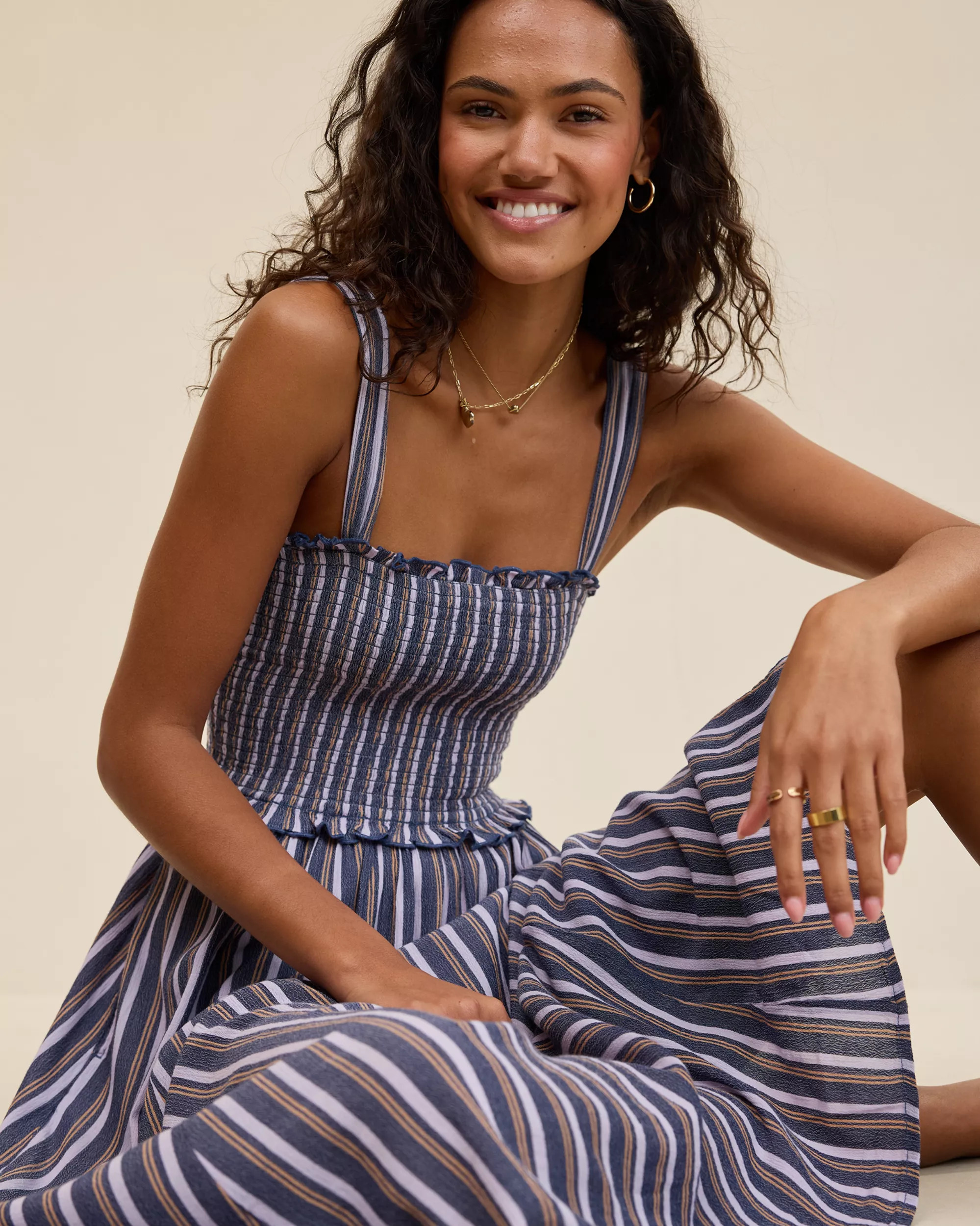 Aerie At The Barre Smocked Dress | Aerie