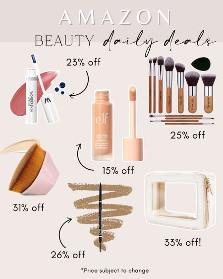 Today’s daily deals in Amazon beauty items! 

#LTKbeauty #LTKsalealert