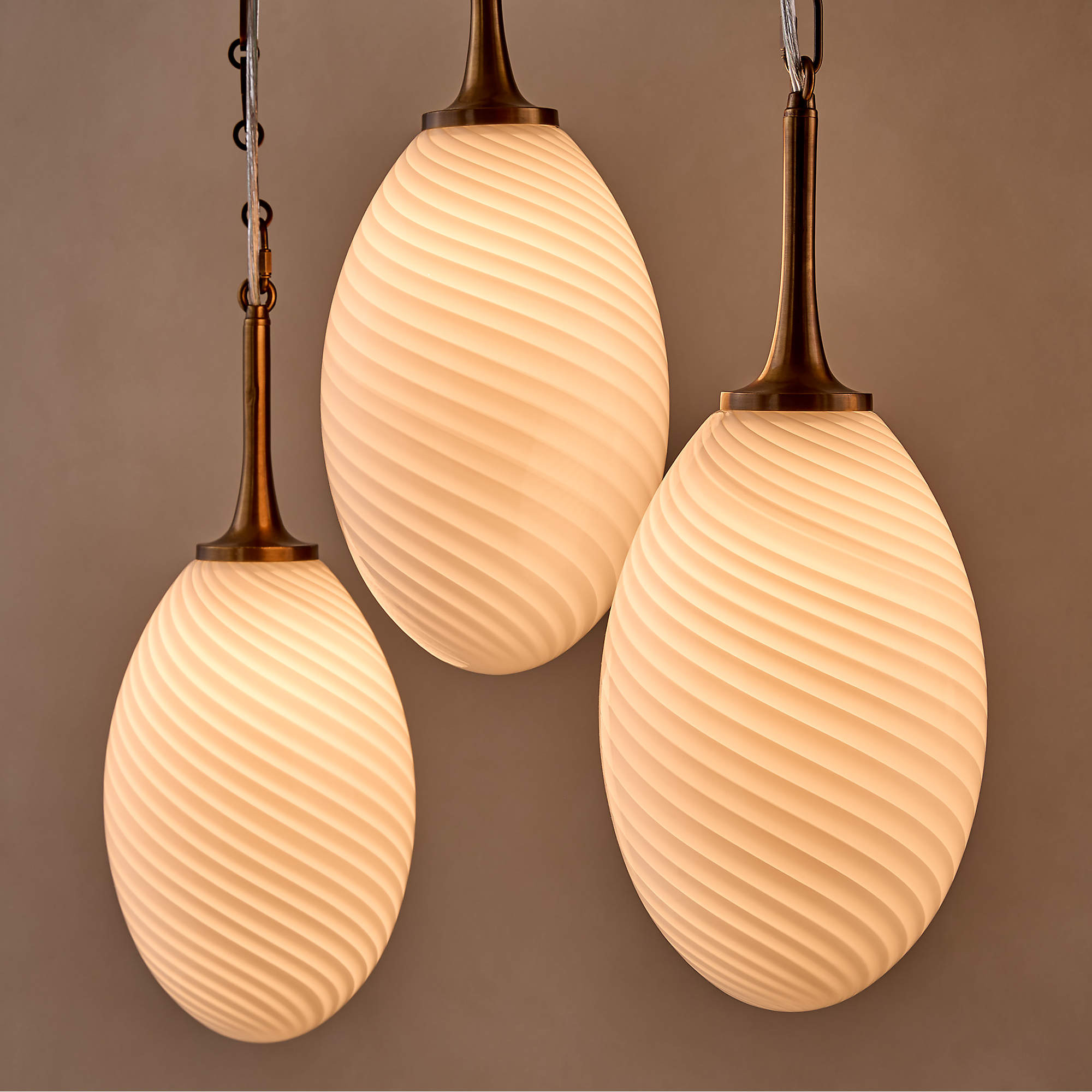Tiro 3-Light Murano Glass And Aged Brass

#LTKHome