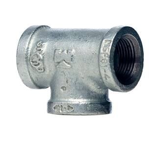 Mueller Global 1 in. Galvanized Malleable Iron Tee-510-605HN - The Home Depot | The Home Depot