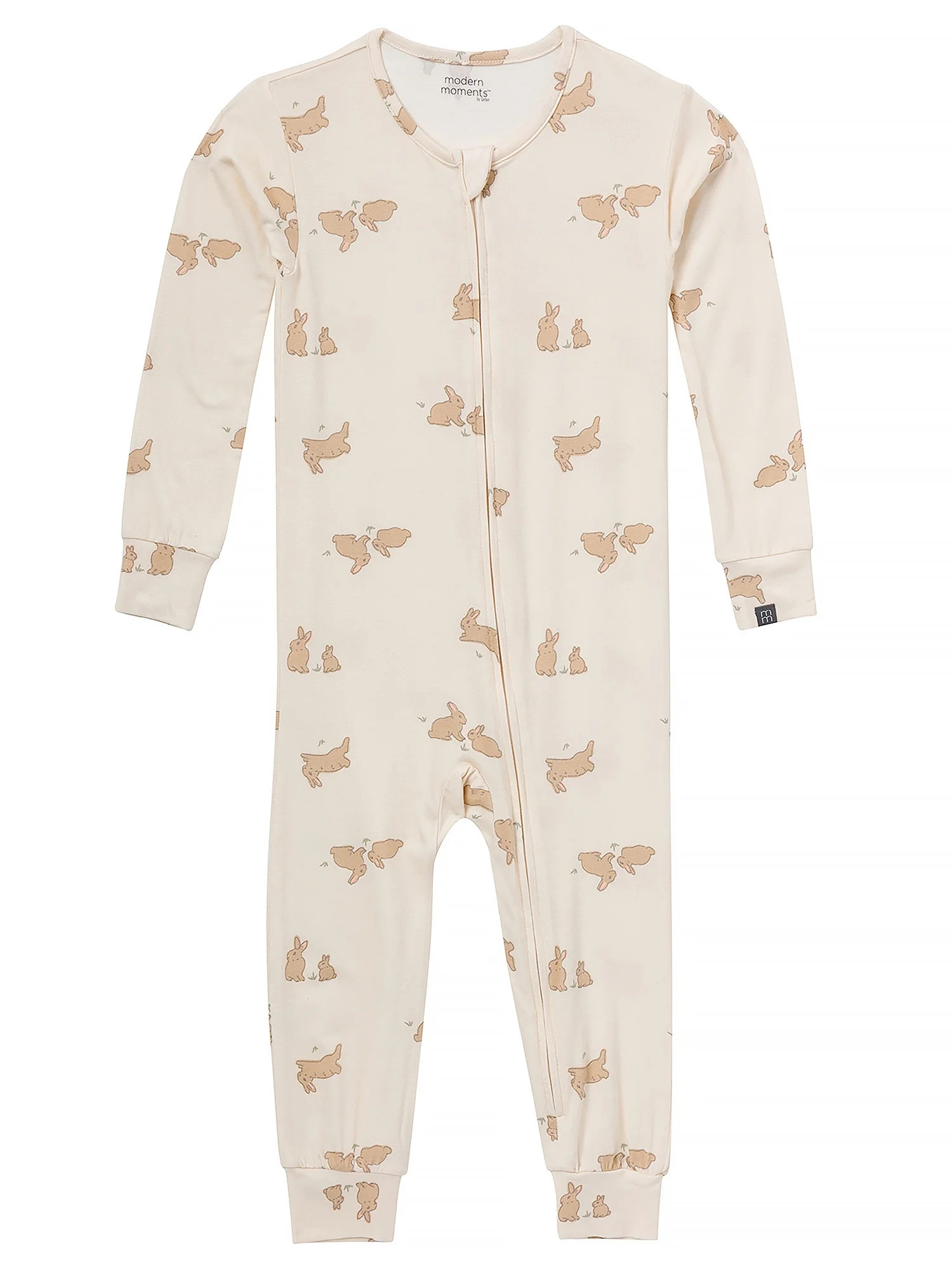 Modern Moments by Gerber Toddler Neutral Super Soft Easter One-Piece Pajama, Sizes 12 Months-5T | Walmart (US)