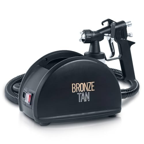 Spray Tan Machine - HVLP Spray Tan Gun with Sleek Design - Professional Spray Tanning Machine for Salon and Mobile Salon Owners 110V by Bronze Tan | Amazon (US)
