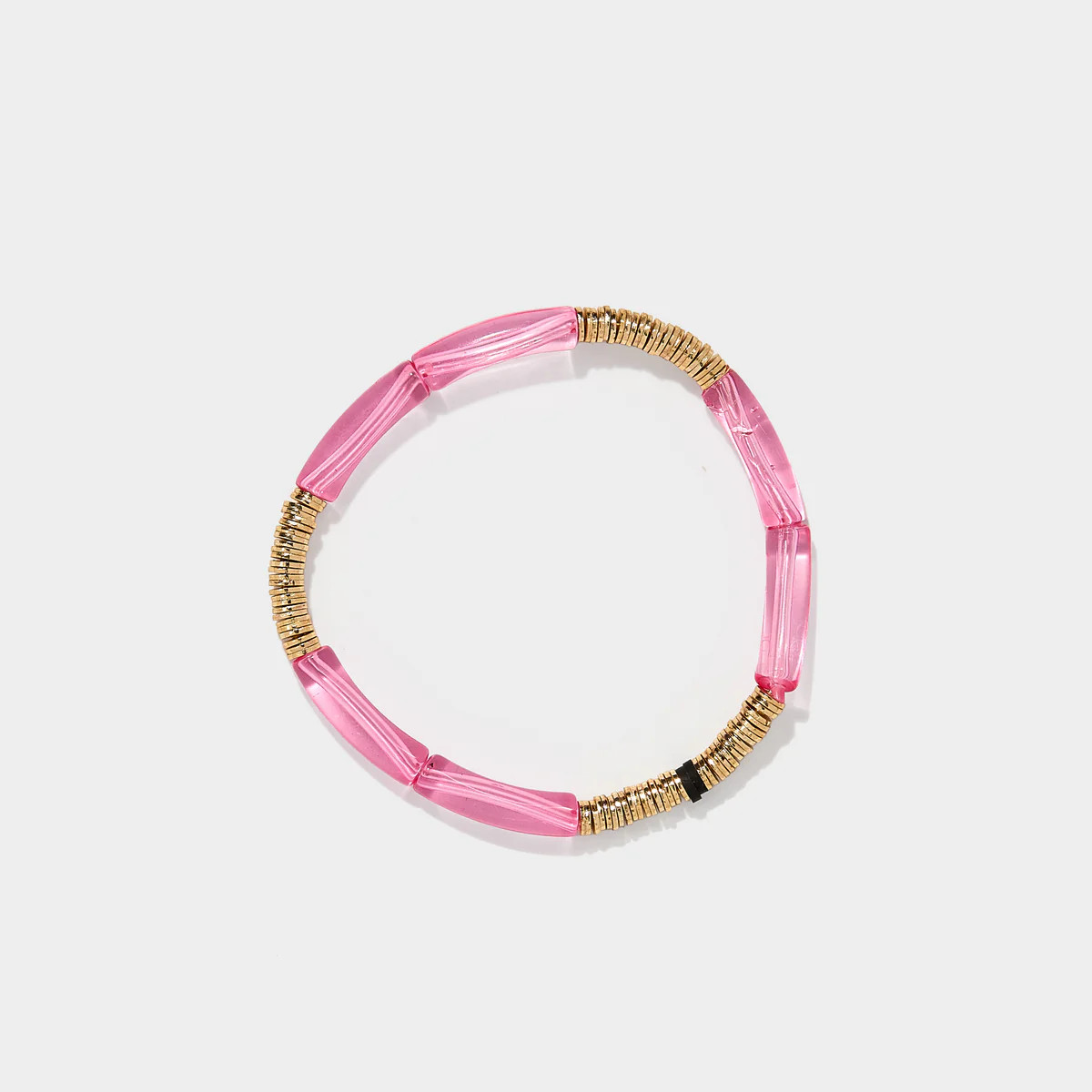Rosie Pink Zo Bracelet 4mm | Allie + Bess