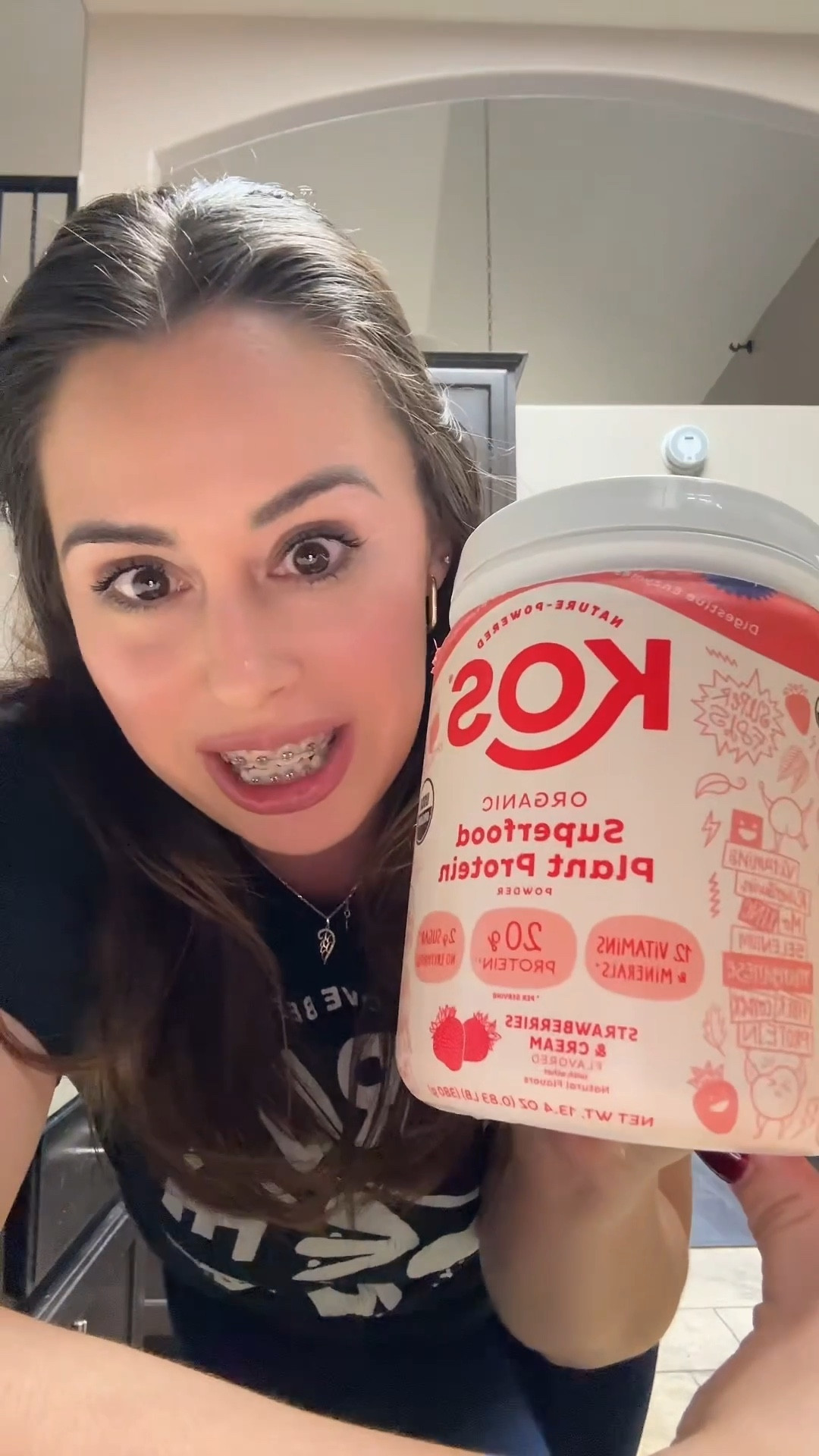 Protein goals = crushed 💪🍓 KOS Strawberry & Cream is that girl. So glad I grabbed the 13.4 oz 😍

#LTKselfcare #LTKfitnessgoals #LTKmomlife