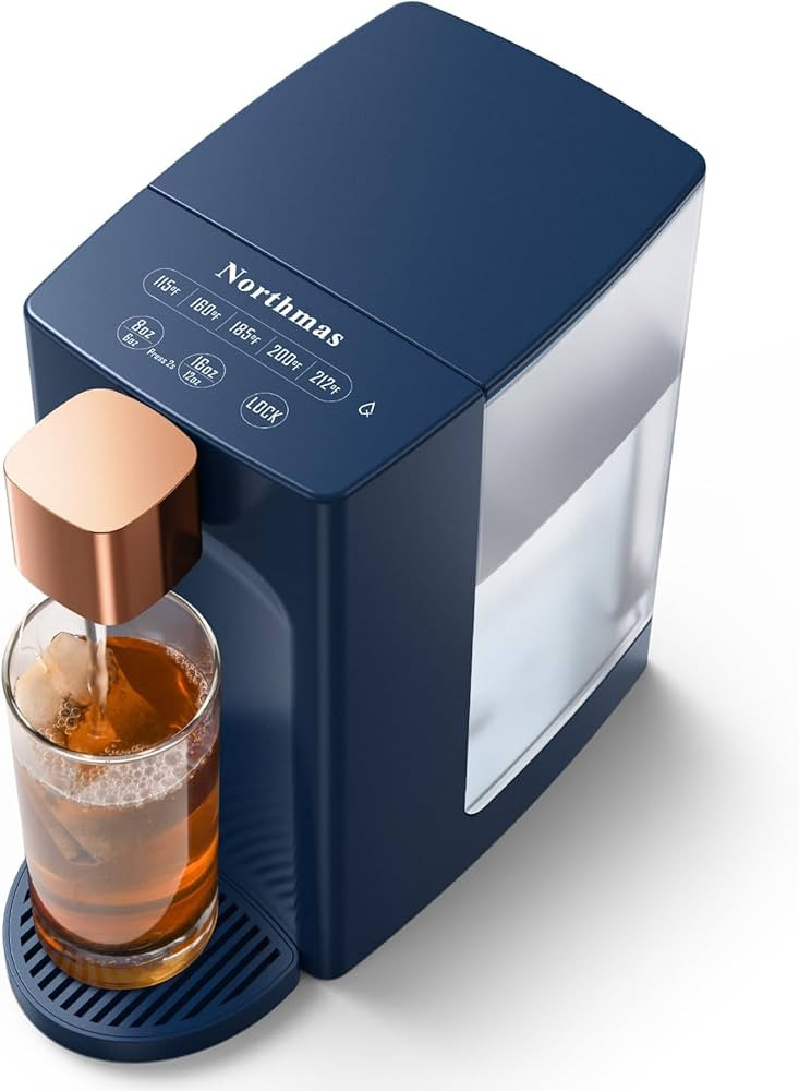 Electric Kettles, D20 Instant Hot Water Dispenser for Quick Heating & Dispense, Adjustable 5 Temp... | Amazon (US)