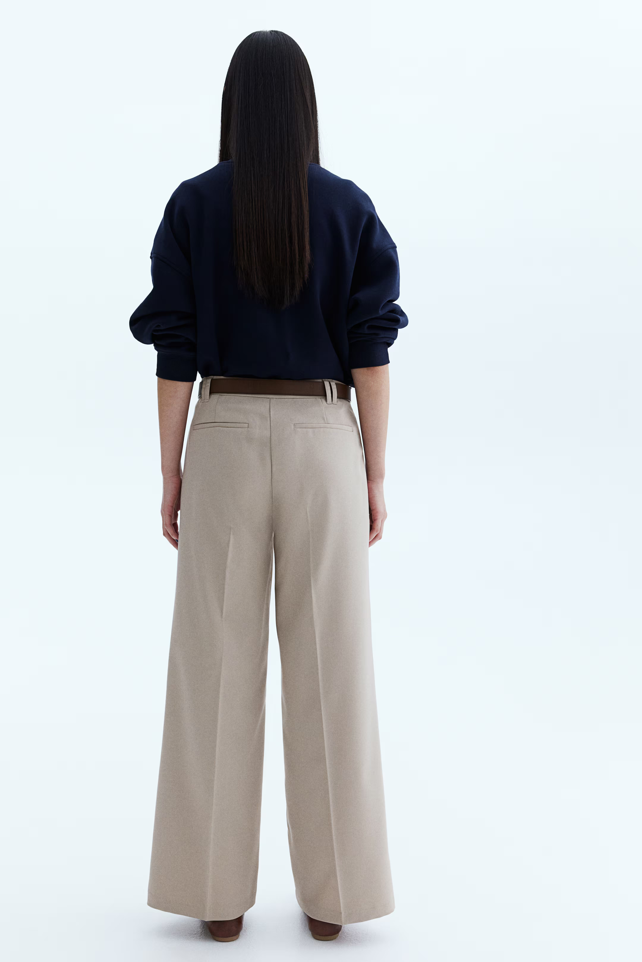 Wide tailored trousers | H&M (UK, MY, IN, SG, PH, TW, HK)