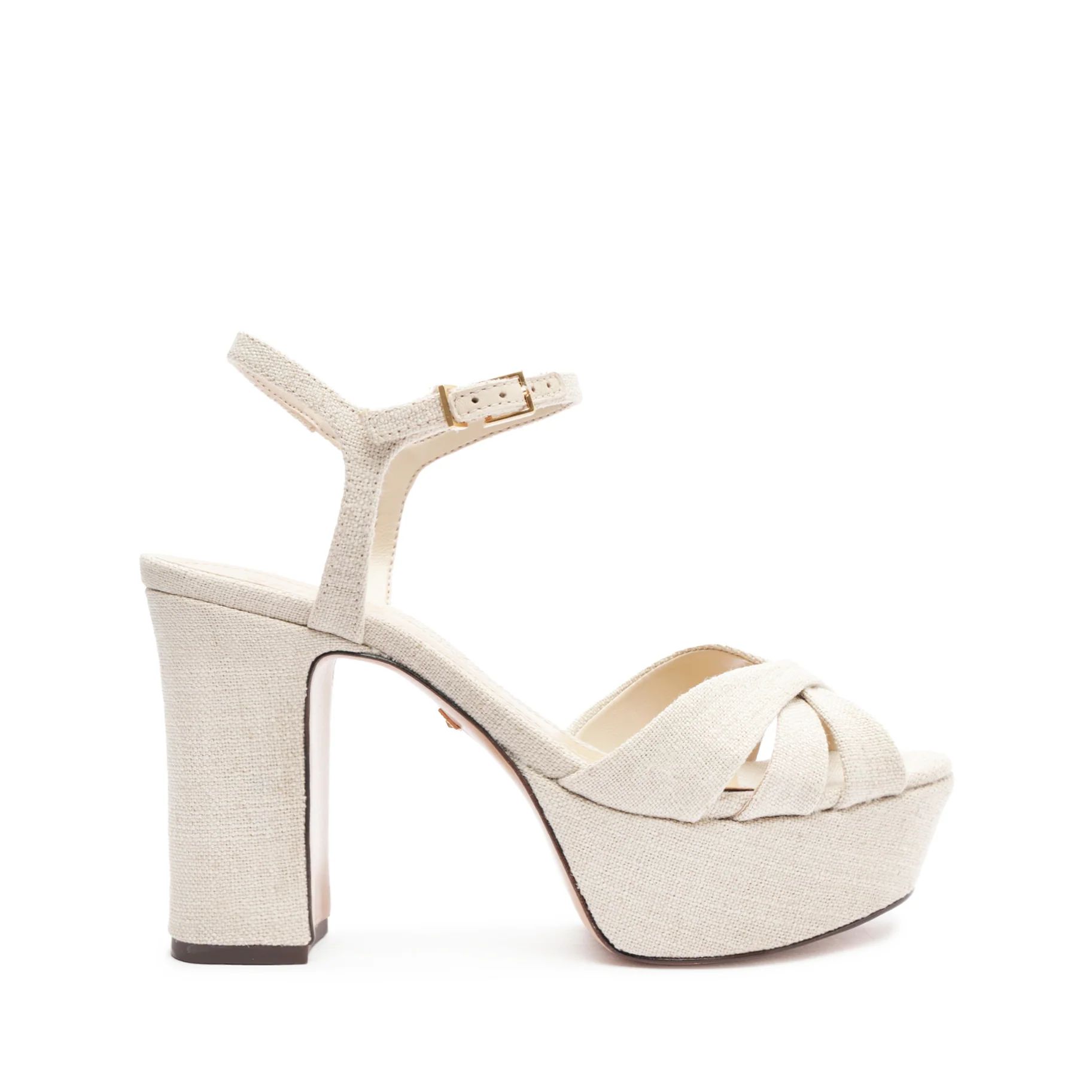Keefa Linen Sandal | Schutz Shoes (US)