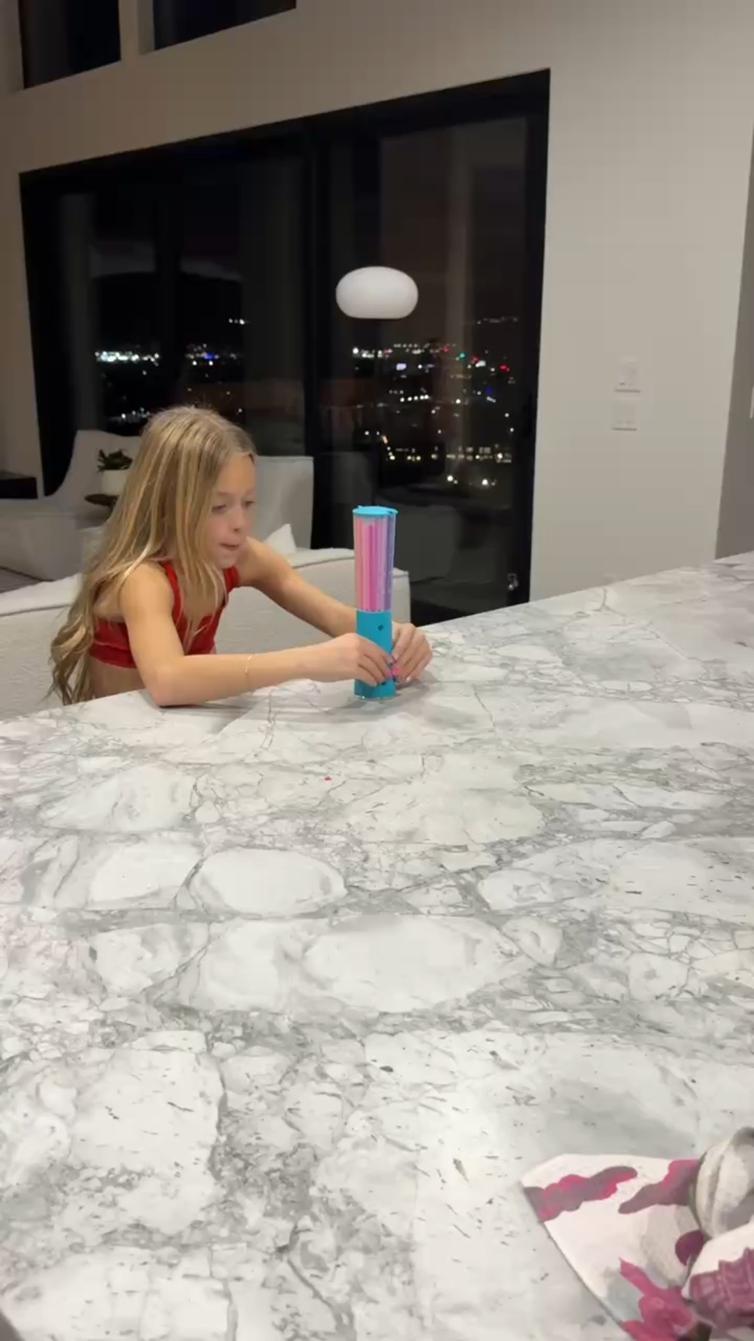 She picked this out at target and she’s loving it!