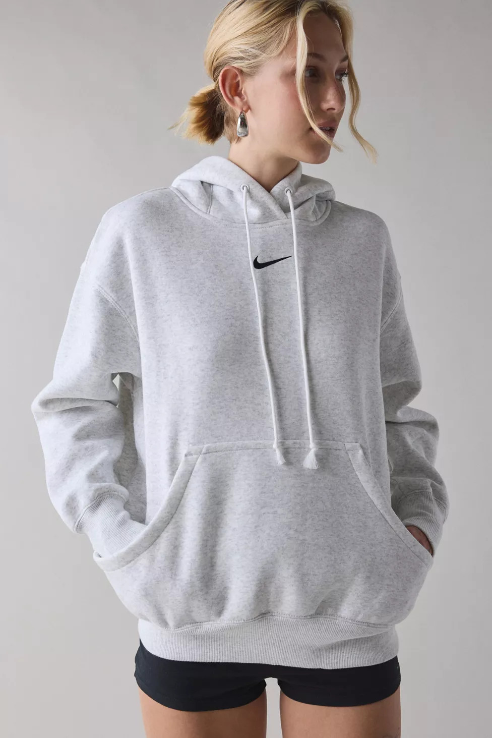 Nike Sportswear Phoenix Fleece Oversized Pullover Hoodie Sweatshirt | Urban Outfitters (US and RoW)