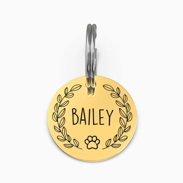 Personalized Pet Tag - Custom Dog Tag - Cat Tag | Mint & Lily