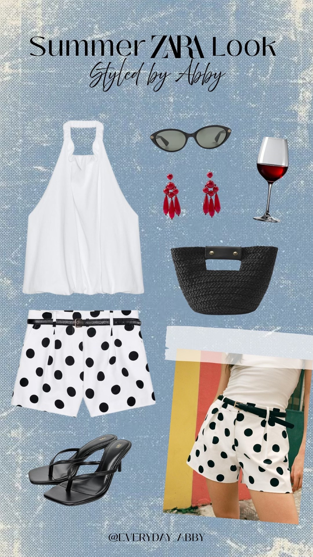 Summer is around the corner and that means new @Zara - loving these polka dot shorts! ✨🤍

#LTKootd #LTKgrwm