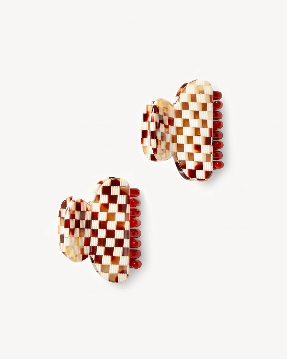 Twin Heirloom Claws in Tortoise Checker | Machete