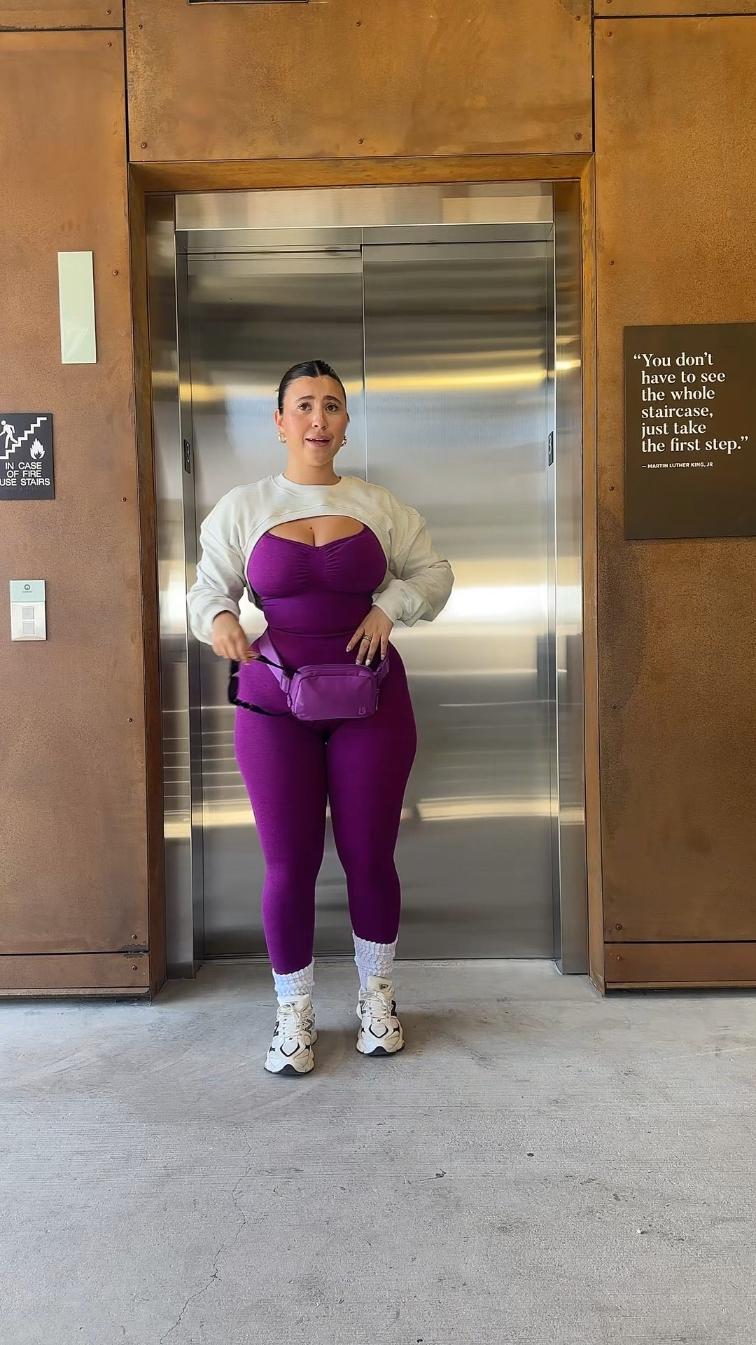 Obsessed with this fit!!
Size: M
Code: MADI

#LTKMidsize #LTKActive