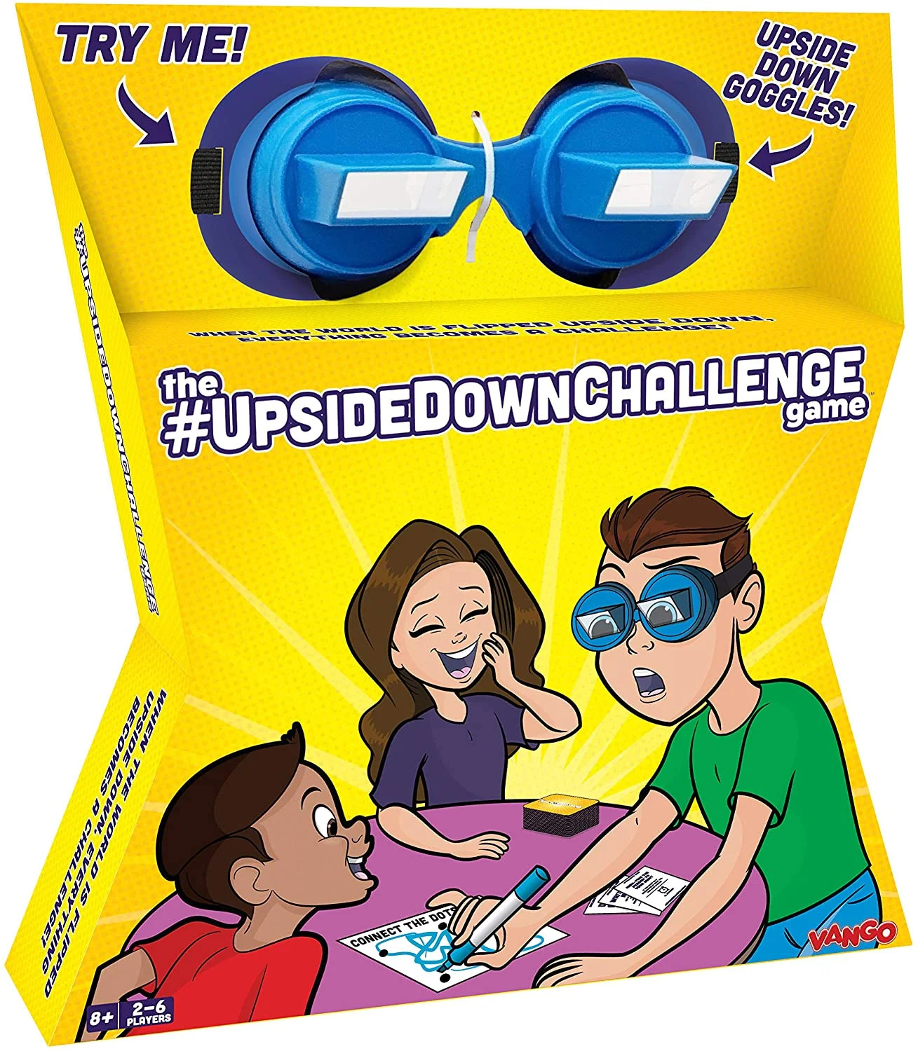Vango Upside Down Challenge Game for Kids & Family, Complete Fun Challenges with Upside Down Gogg... | Walmart (US)