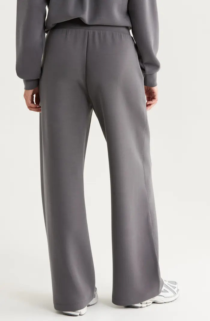 Zella Ultrasoft Knit High Waist Straight Leg Pants | Nordstrom | Nordstrom