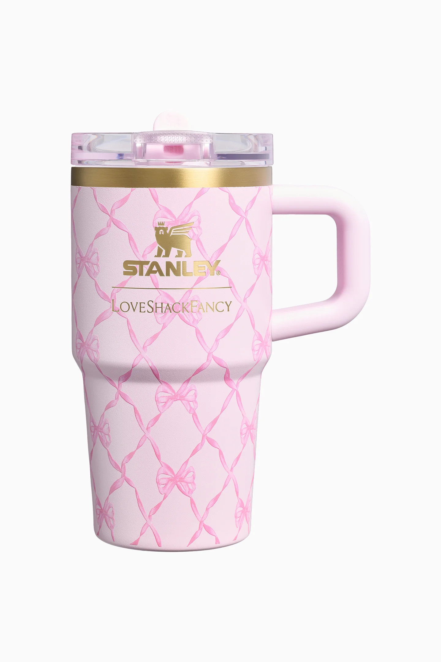 Stanley 1913 Quencher ProTour Flip Straw | 20 OZ in Baby Bow | LoveShackFancy