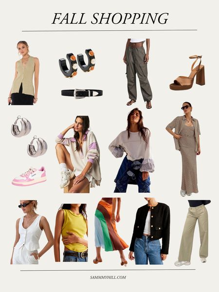 Fall Shopping // I’m loving vest tops, fun sleeves, cargo pants and statement jewelry for fall! 

#LTKstyletip #LTKshoecrush #LTKSeasonal