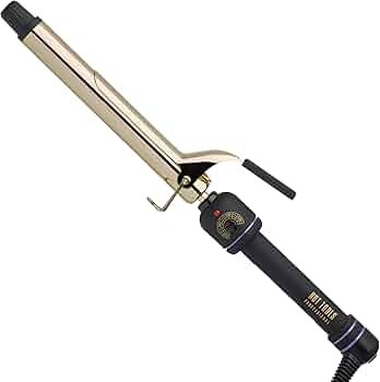 Hot Tools Pro Artist 24K Gold Extra Long Curling Iron | Long Lasting, Defined Curls (1 in) | Amazon (US)