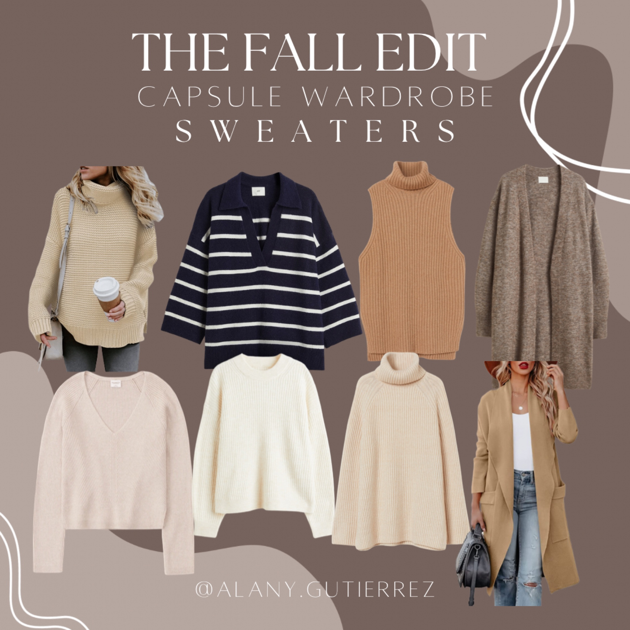 Part 2 of The Fall Capsule: sweaters! The best for throwing a quick outfit together or a staple for a layered look. Follow for more affordable fashion + lifestyle 💕

Fall outfit
Fall looks 
Fall style 
Sweaters 
Neutrals 
Capsule closet
Affordable fashion 


#LTKunder50 #LTKSeasonal #LTKworkwear