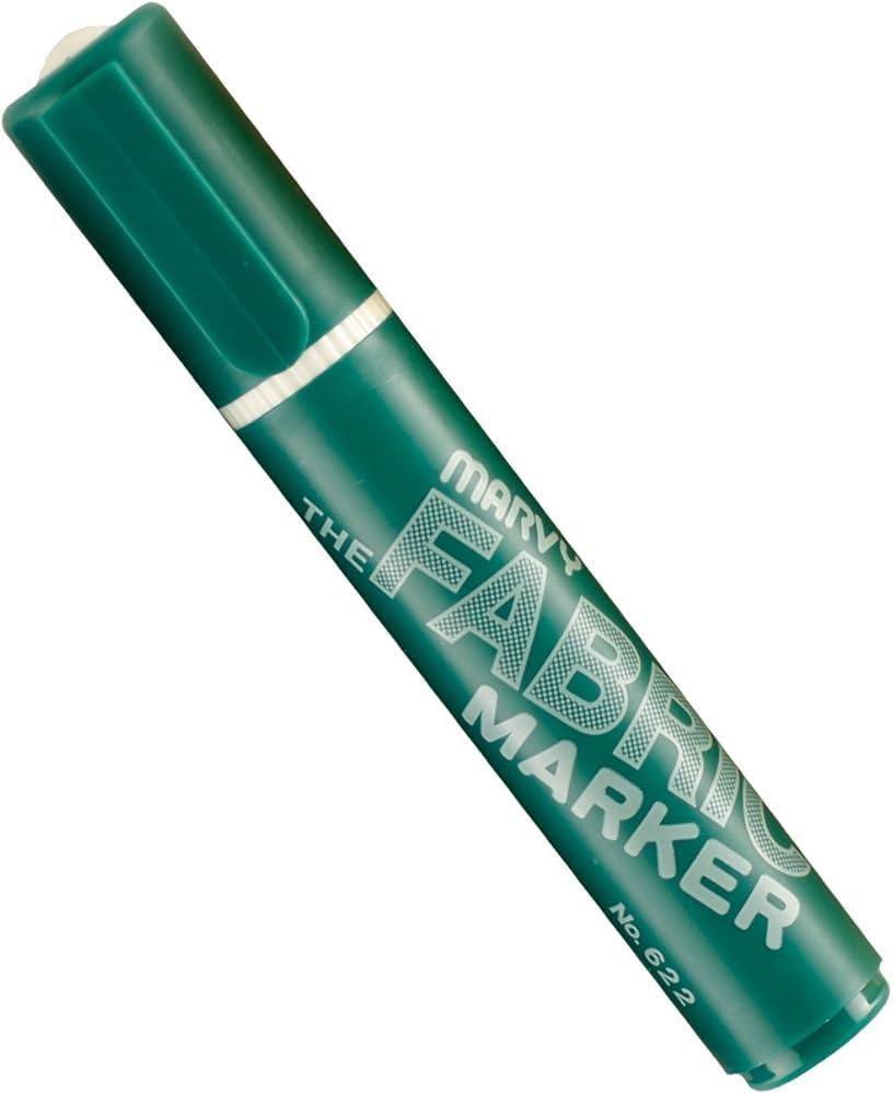 UCHIDA Marvy Broad Point Fabric Marker Art Supplies, Green | Amazon (US)