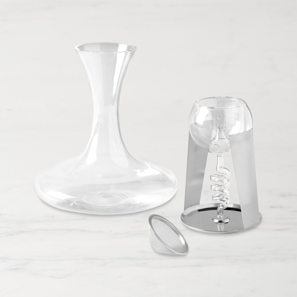 Twister Wine Aerator &amp; Decanter with Stand Set | Williams-Sonoma