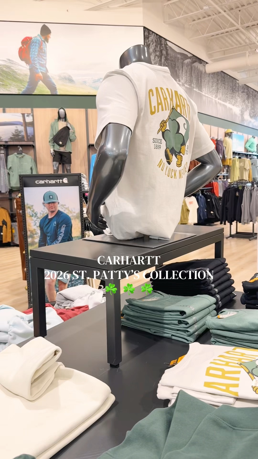 Carhartt’s 2026 Saint Patrick’s Day Collection is here! Shop while you still can! ☘️ #carhartt #saintpatricksday #spring 

#LTKootd #LTKSeasonal #LTKWorkwear