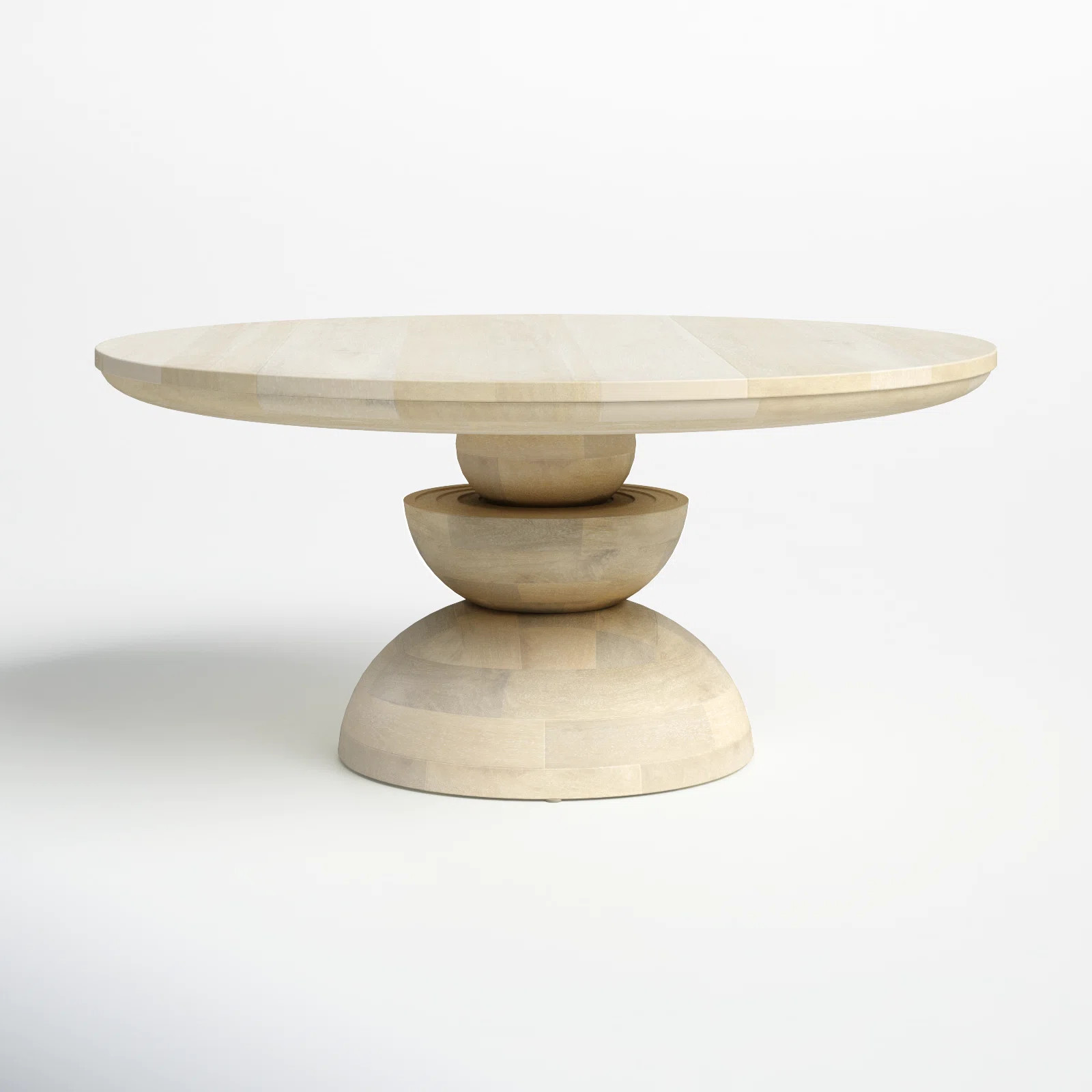 Joss & Main Erlian Solid Wood Pedestal Coffee Table & Reviews | Wayfair | Wayfair North America