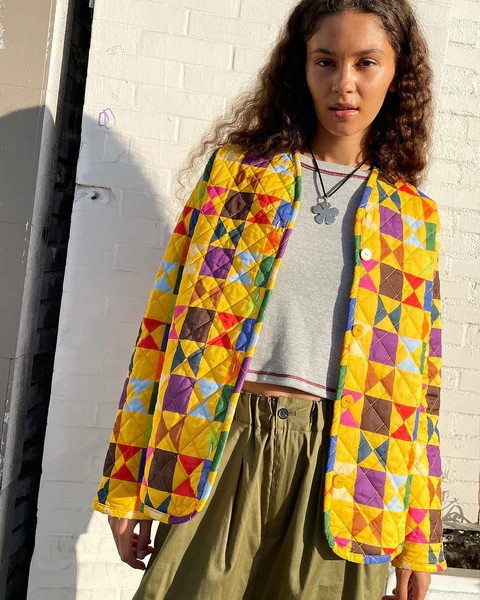 Phoebe Jacket - Granny Quilt | ban.do