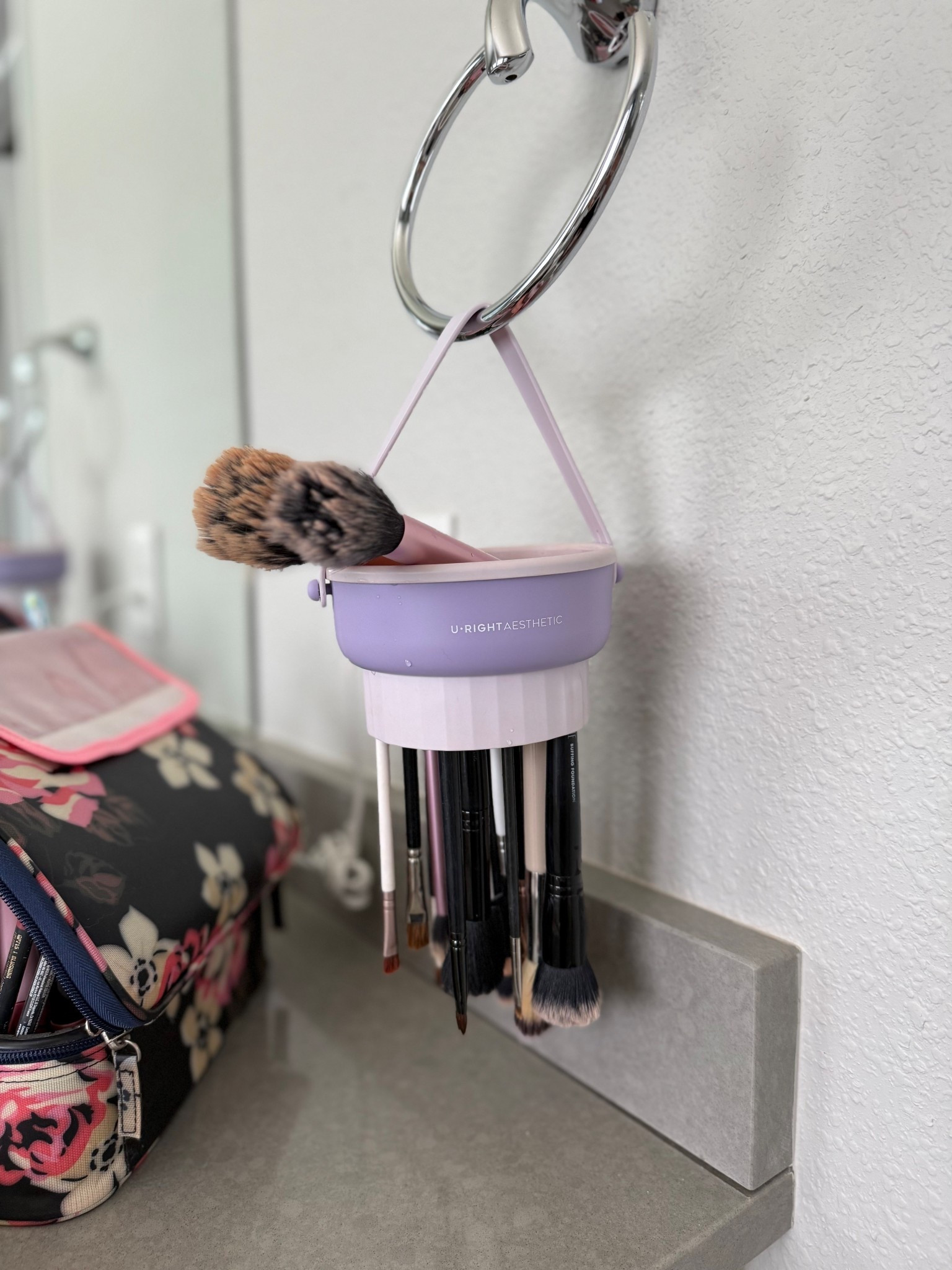 Cleaner + dryer + storage for Makeup brushes in one cool contraption! 

#LTKHome #LTKBeauty #LTKselfcare