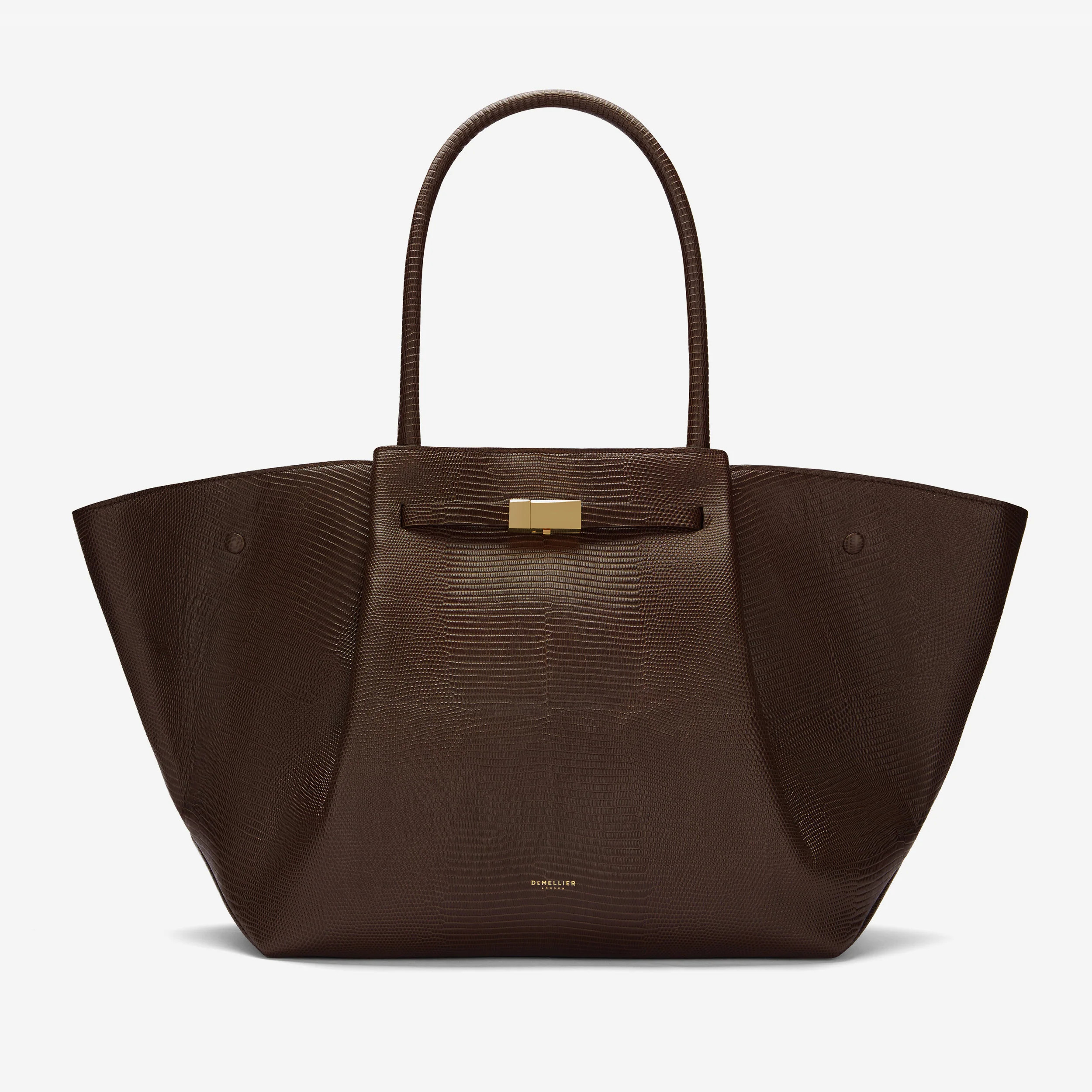 The New York | Espresso Lizard Effect | DeMellier | DeMellier