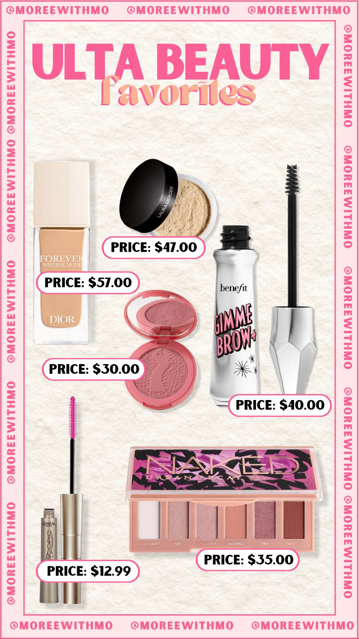 Sharing a few makeup items that I've use and love from Ulta! The gimme brow is MY FAV for filling in my eyebrows for a nautral look! I've used the telescopoic mascara for YEARS too! It's the best!

Make up Favorites
Beauty Favorites
Ulta Beauty
Moreewithmo

#LTKBeauty #LTKFindsUnder100 #LTKFindsUnder50