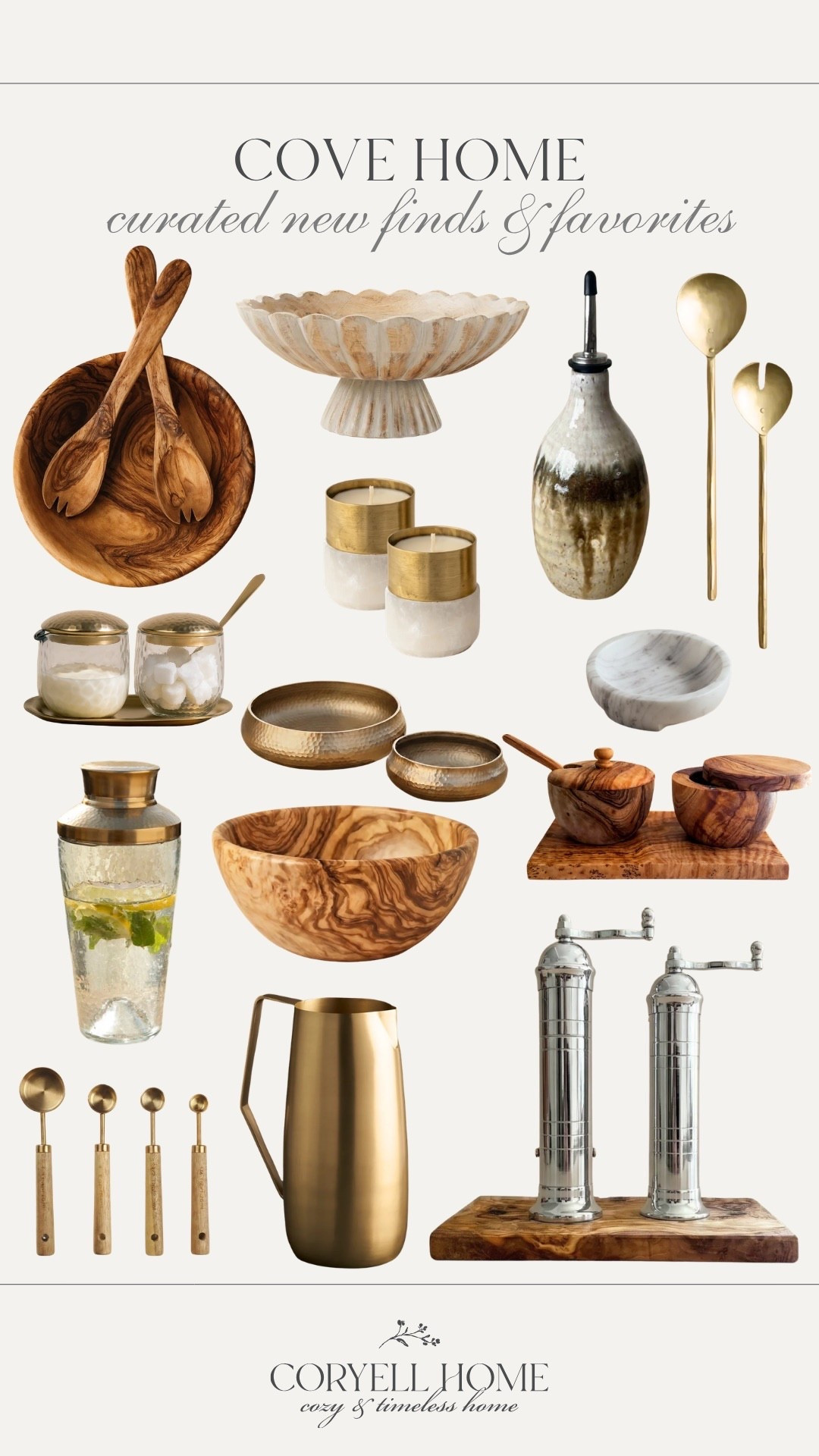 Cove Home curated new finds & favorites 🤎 Love these pretty kitchen finds! 

#LTKHome