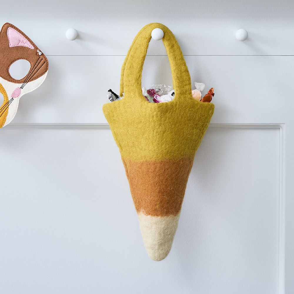 Halloween Felt Candy Corn Treat Bag | West Elm (US)